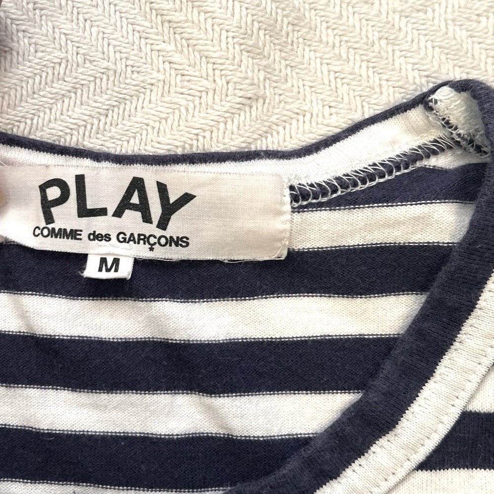 UNISEX striped Comme des Garçons Long sleeved top